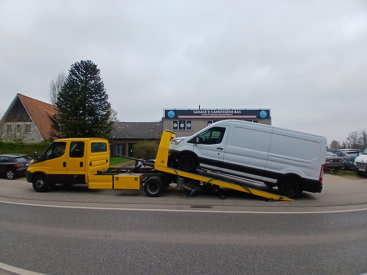 Faster takeldienst interventie ter plaatse